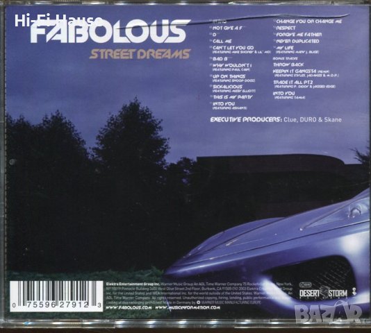 Fabolous-Street Draems, снимка 2 - CD дискове - 37305542