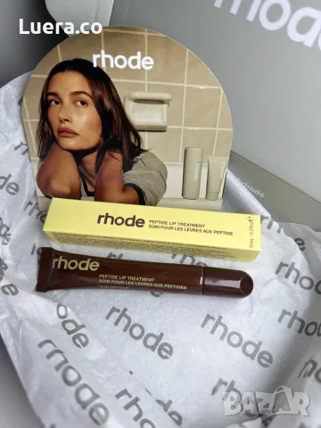 rhode Caramelized Banana Lip Gloss гланц балсам за устни Peptide Treatment карамелизиран банан Хайли, снимка 4 - Декоративна козметика - 56139118