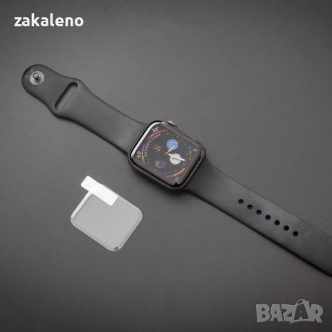 UV стъклен протектор за Apple Watch 2/3/4/5/6/7/SE 38/40/41/42/44/45, снимка 2 - Фолия, протектори - 37990321