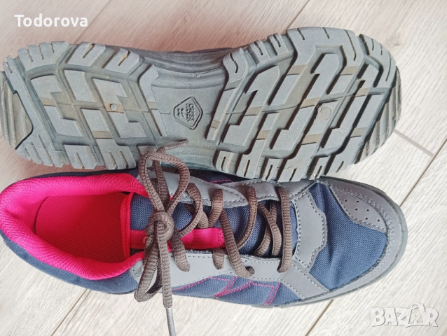 Дамски туристически обувки за преходи nh100, снимка 5 - Други - 53924806