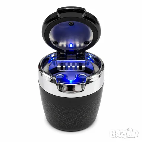 Пепелник за МПС-с капак и LED осветление, снимка 3 - Аксесоари и консумативи - 55870983