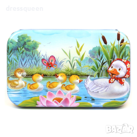 36050 Детски пъзел състоящ се от 60 части събран в малка метална кутийка, снимка 9 - Игри и пъзели - 44611943