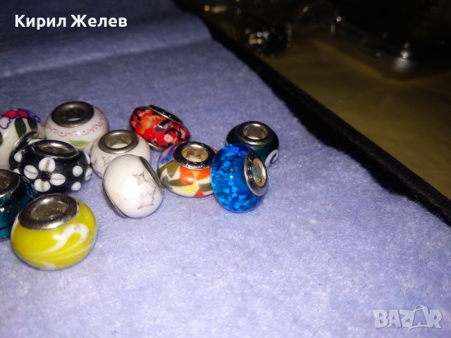 ЛОТ 13 ПРЕКРАСНИ ЗВЕНА за СРЕБЪРНА АРТ ГРИВНА от СРЕБРО 925 и ЦВЕТНО ВЕНЕЦИАНСКО СТЪКЛО МУРАНО 34457, снимка 15 - Гривни - 39547573