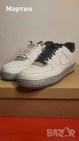 Nike Air Force 1 '07 SE "White Chrome" - Номер 41, снимка 5 - Маратонки - 44606456