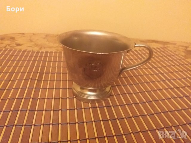 Cromargan Стомана неръждаема чаша/канче с дръжка, снимка 2 - Други ценни предмети - 30251817