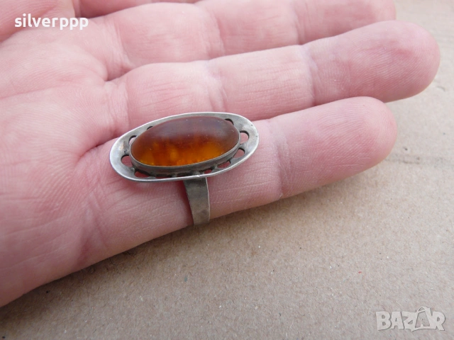  Сребърен пръстен - 5 , снимка 2 - Пръстени - 53045071