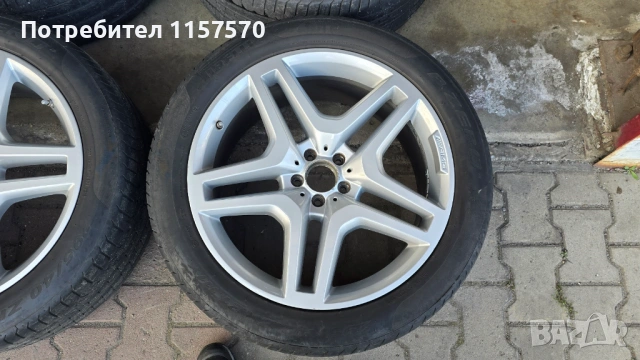 Оригинални джанти с гуми 21 цола за Мерцедес АМГ/ Mercedes AMG 21'', снимка 4 - Гуми и джанти - 53989993
