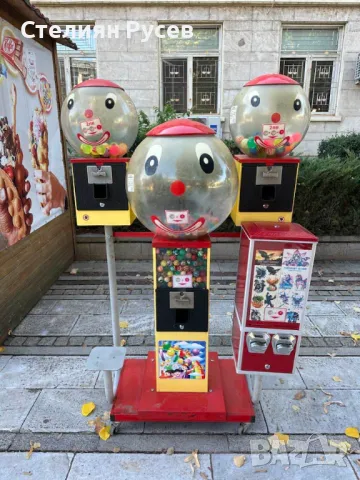 машина за топчета и татуировки  - общо за всичко от снимката 1 550 лв 3 бр - кръгове за 2 малки и 1 