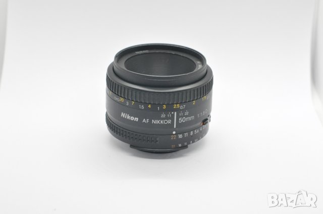 Обектив Nikon AF Nikkor 50mm f/1.8D, снимка 3 - Обективи и филтри - 44482357