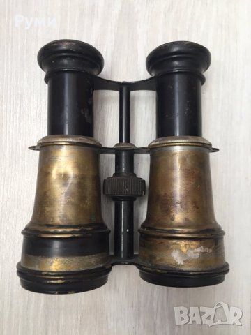 Стар бинокъл от месинг 