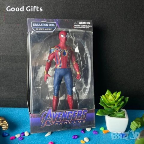 Детска играчка Спайдърмен фигурка , 22см Spiderman Avengers, снимка 3 - Фигурки - 38135873