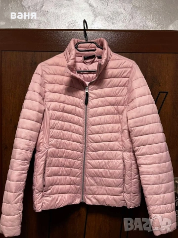 Дамско олекотено яке. Цвят пепел от рози. 