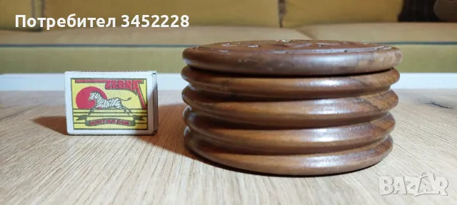 кутийка дървена масив за ценители , снимка 7 - Други ценни предмети - 49691408