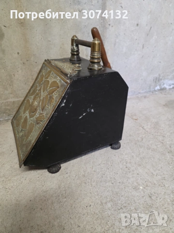 Ретро шкафче за дърва и въглища, снимка 3 - Шкафове - 54289814