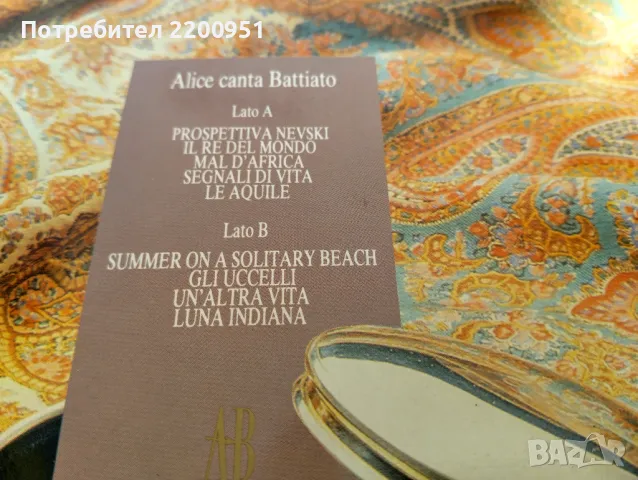 ALICE, снимка 6 - Грамофонни плочи - 49759243