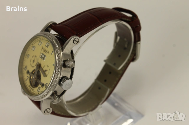 Мъжки Ръчен Часовник MADISON NEW YORK Tourbillon Automatic, снимка 5 - Мъжки - 53232456