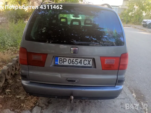 Сеат Алхамбра 1.9TDI, снимка 2 - Автомобили и джипове - 56407332