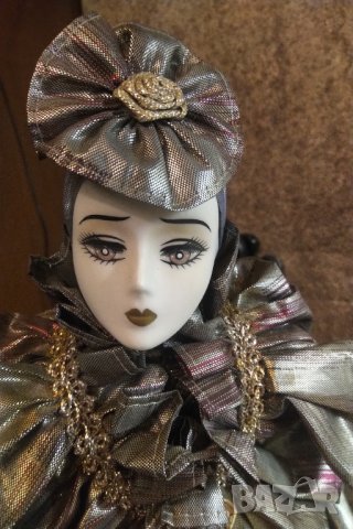 Ръчно изработена рядка порцеланова кукла , снимка 5 - Колекции - 35583895