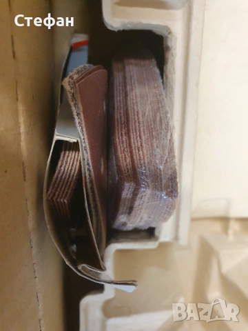 Вибрационен делташлайф BOSCH PDA 10-92 с кутия е резервни приставки. В отлично техническо и визуално, снимка 8 - Други инструменти - 51973123