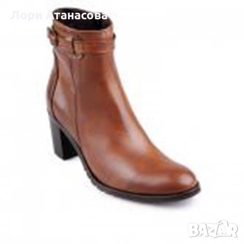 Подарете си стил и комфорт на движение с  ежедневни боти в кафяв цвят-естествена кожа, снимка 3 - Дамски боти - 30365551