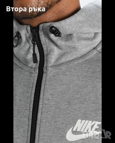 Nike fleece горнище мъжка оригинален , снимка 4 - Спортни дрехи, екипи - 52931904