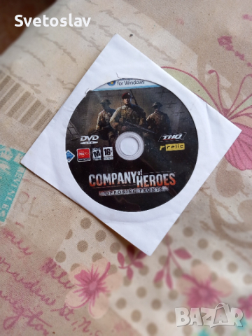 Audio CD: Pucaramanta; Game CD: Company of Heroes: Opposing Fronts