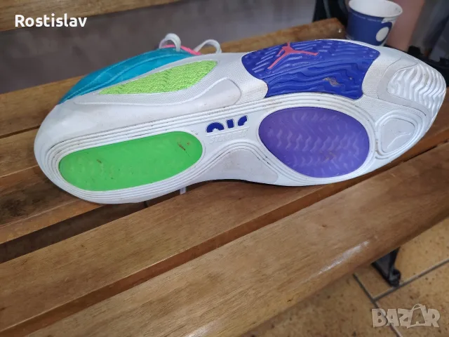 Nike Air Jordan оригинални маратонки в перфектно състояние без забележки като нови. , снимка 8 - Маратонки - 56092051