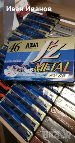 AXIA / FUJI/ J`z Metal 46 made in Japan метални аудиокасети
