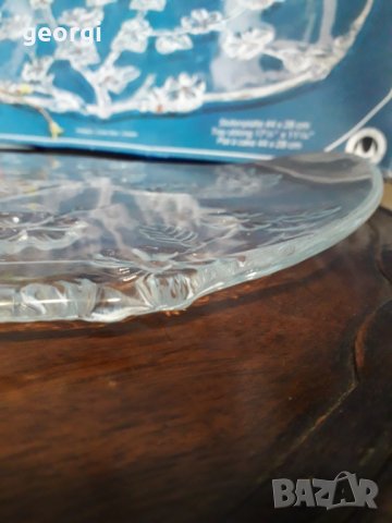 Немски кристален поднос Walter glass    13/3, снимка 6 - Аксесоари за кухня - 31874621