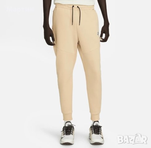 Мъжко долнище Nike Tech Fleece Sesame/Orewood/Blue - размер М, снимка 1 - Спортни дрехи, екипи - 42721043