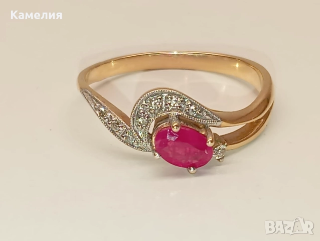 Руско злато , снимка 2 - Пръстени - 52803475