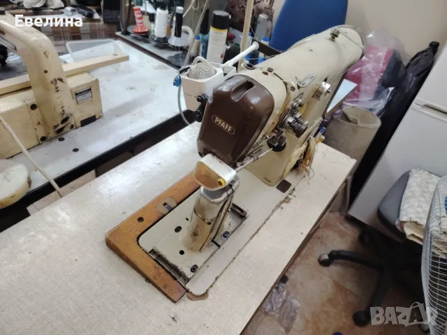 Спешно! 3 машини за обувно производство - едно и двуиглова, траш машина PFAFF, снимка 9 - Други машини и части - 47333740