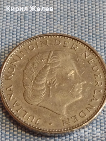 Две монети 1 гулден 1980г. / 2 1/2 гулдена 1980г. Недерландия перфектно състояние за КОЛЕКЦИЯ 30292, снимка 8 - Нумизматика и бонистика - 44525842