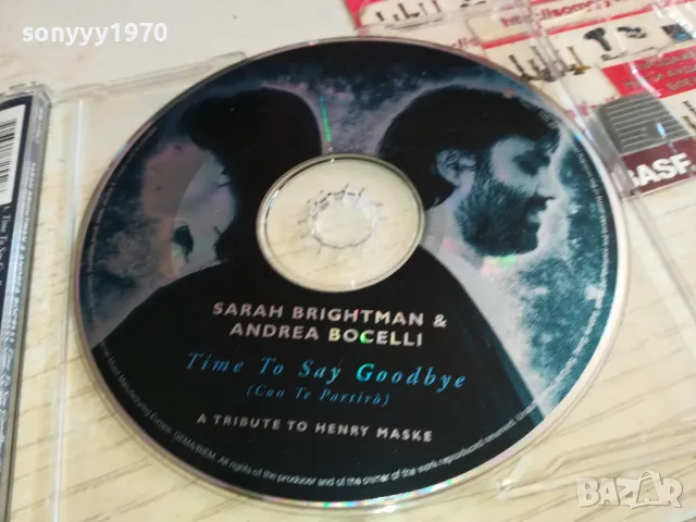 SARA BRIGHTMAN & ANDREA BOCELLI-CD MADE IN GERMANY 0303251905, снимка 12 - CD дискове - 49348868