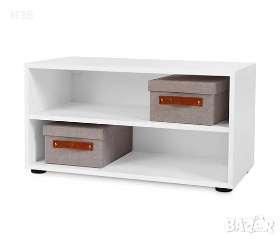 Рафтов модул »Flemming«, прибл. 75 х 37,5 см, отворен, бял