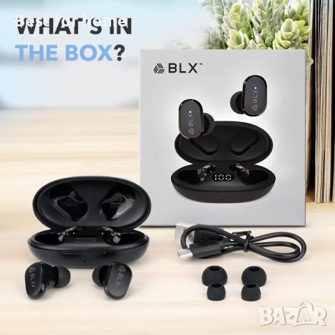 BLX G2 Wireless Earbuds,Bluetooth слушалки с калъф за зареждане,TWS двойни стерео за iPhone,Android, снимка 6 - Bluetooth слушалки - 42627107