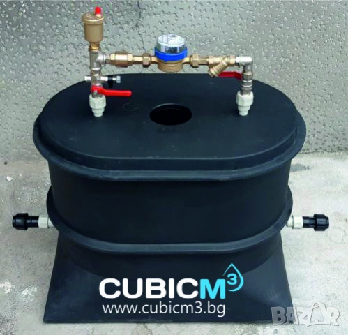 Водомерна шахта Aplast необорудвана с чугунен капак, снимка 5 - ВИК - 54356477