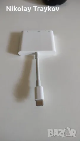 Apple USB-C Digital AV Multiport Adapter - HDMI / USB / USB-C, снимка 3 - Кабели и адаптери - 55875817