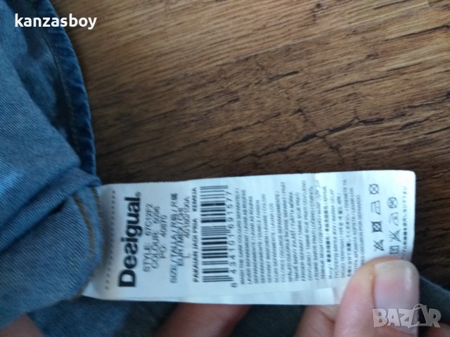 desigual - страхотна дънкова риза КАТО НОВА Л , снимка 5 - Ризи - 44166563