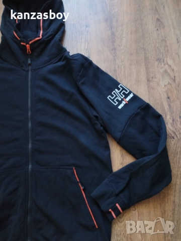 Helly-Hansen Men Workwear Kensington Zip Hooded Jacket - мъжко работно горнище М, снимка 4 - Спортни дрехи, екипи - 51797056