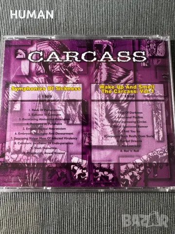 Carcass - Entombed - In Battle - Sacramentum , снимка 8 - CD дискове - 50410884