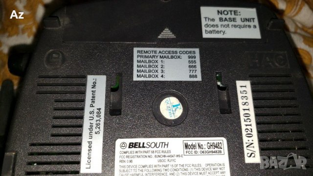 Телефонен секретар с ел управление за офис или в къщи с телефон без кабел, снимка 5 - Друго - 30500530