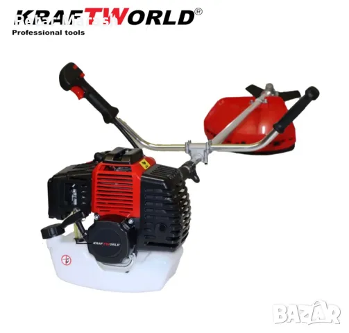 Двутактов Бензинов Тример за Трева KraftWorld + 9 ПОДАРЪКА, снимка 5 - Други инструменти - 50430854