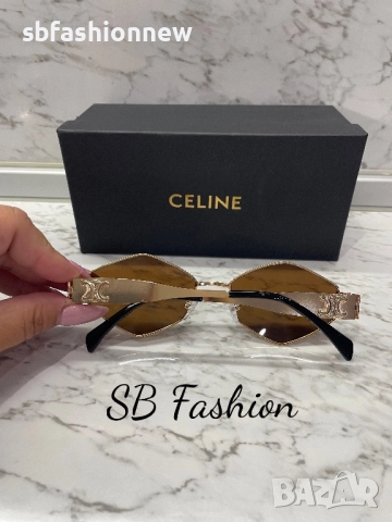 Celine очила с лого, снимка 4 - Слънчеви и диоптрични очила - 51726444