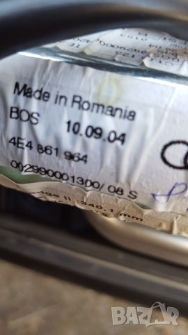 Моторче щора задна врата Ауди А8 4Е D3, снимка 3 - Аксесоари и консумативи - 32078093