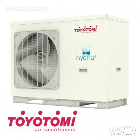 Инверторна термопомпа въздух-вода TOYOTOMI hydria+THMU R32BWP14/3, моноблок, снимка 2 - Климатици - 39979801