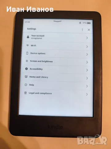 kindle 10th gen четец електронни книги e-book reader, снимка 4 - Електронни четци - 56488373