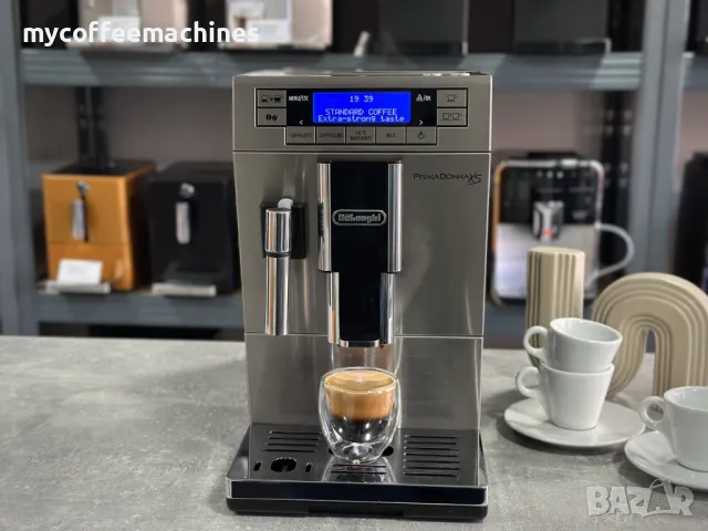 Кафемашина DeLonghi PrimaDonna XS ETAM 36.366, снимка 4 - Кафемашини - 49199078