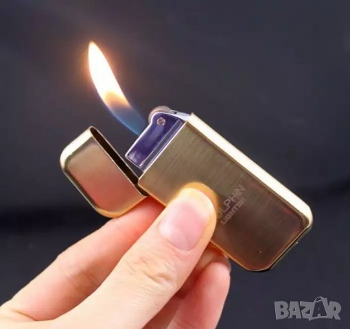 метални тънки газови запалки Dolphin с мек пламък, снимка 5 - Запалки - 35495311