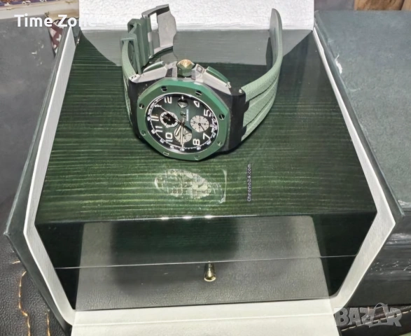 Audemars Piguet Royal Oak Offshore Chronograph 44mm Black Green Различни Варианти, снимка 2 - Мъжки - 54047703